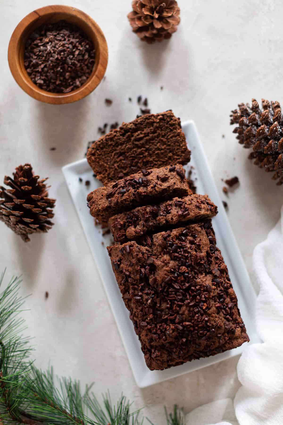 Easy Vegan Chocolate Bread