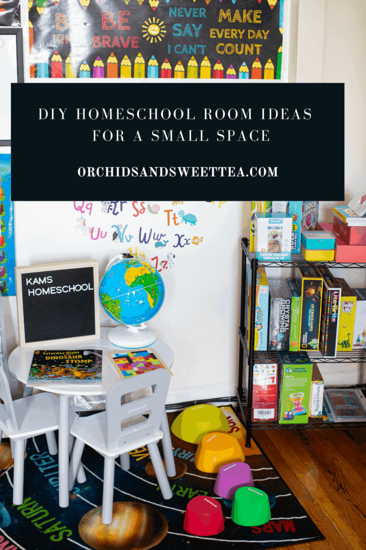 DIY Homeschool Room Ideas For a Small Space | Simple Healthy Recipes ...