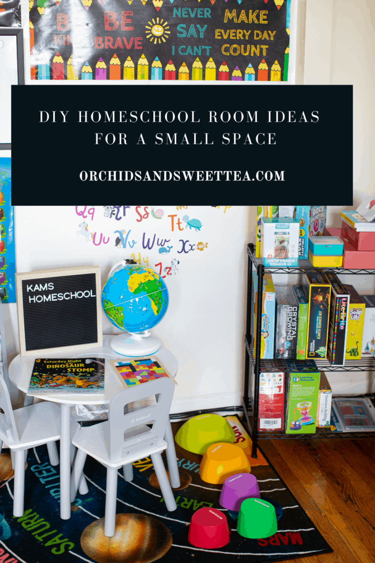DIY Homeschool Room Ideas For a Small Space | Simple Healthy Recipes ...