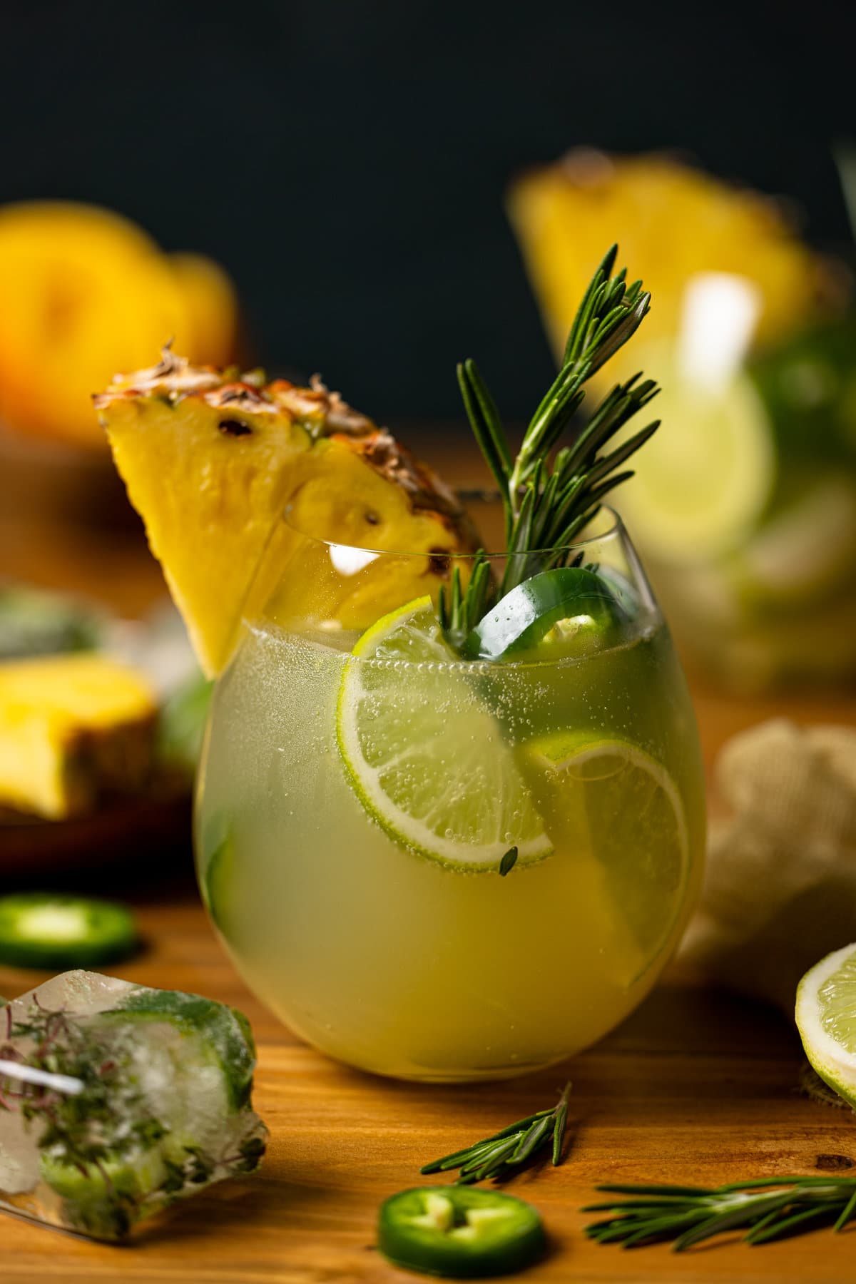 Pitcher Cocktail Recipe: Spicy Pineapple Vodka Punch