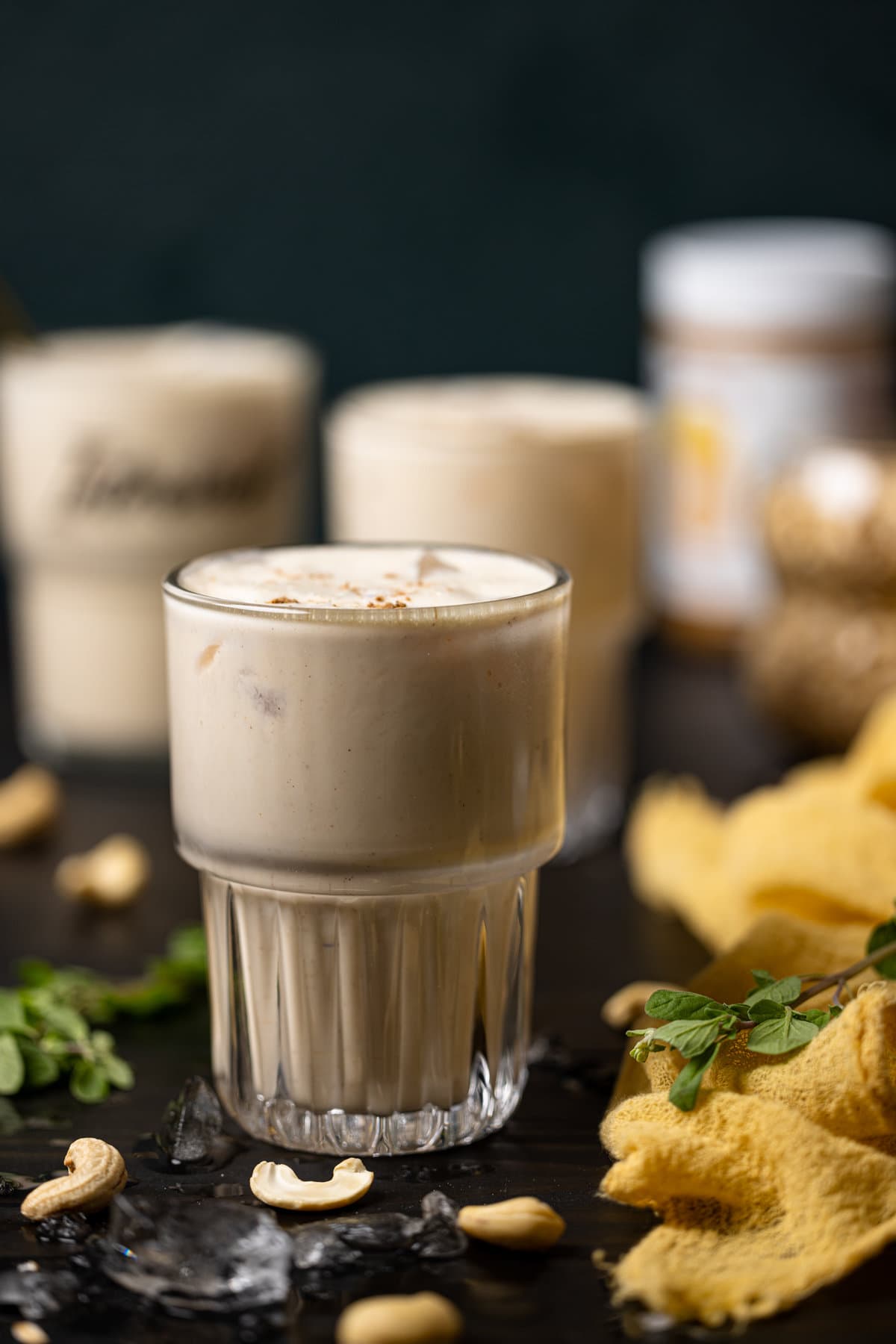 Glass of Jamaican Vegan Peanut Punch