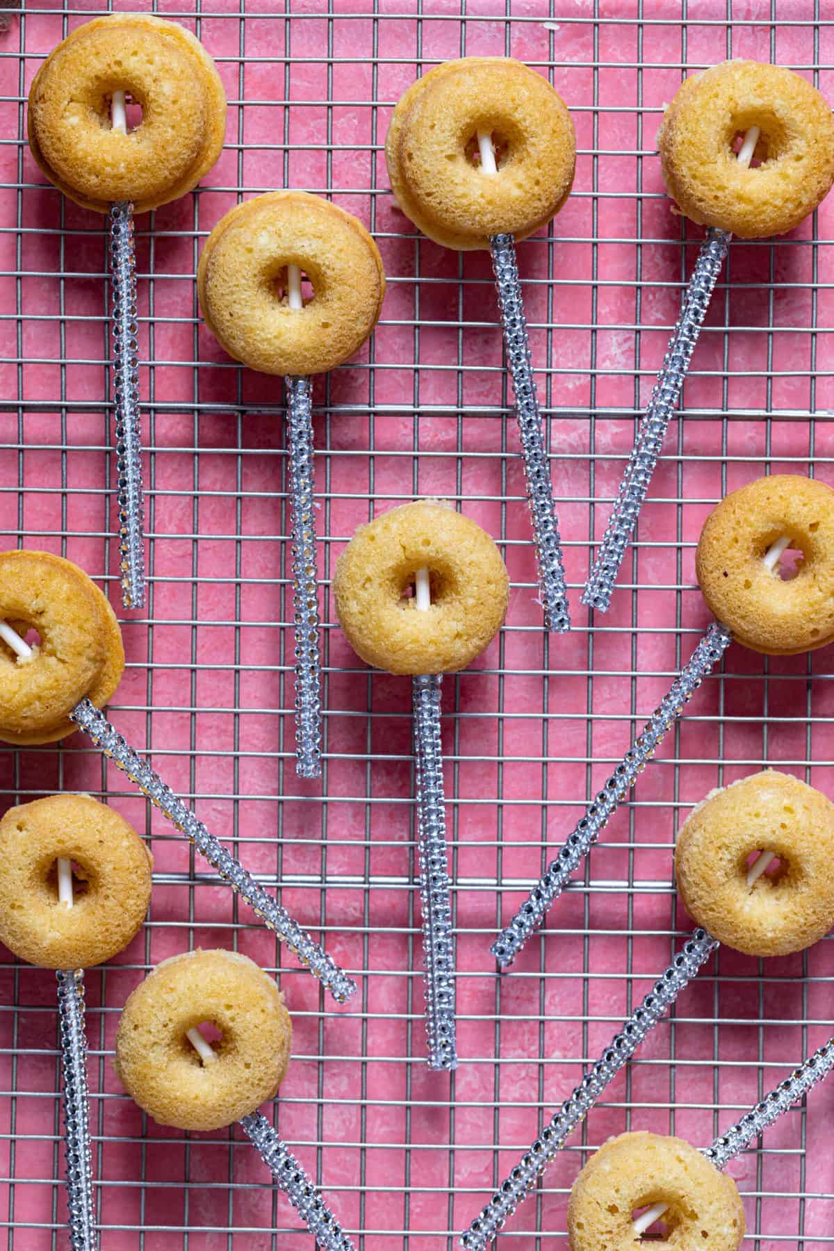 Mini Dairy-Free Homemade Donut Pops 