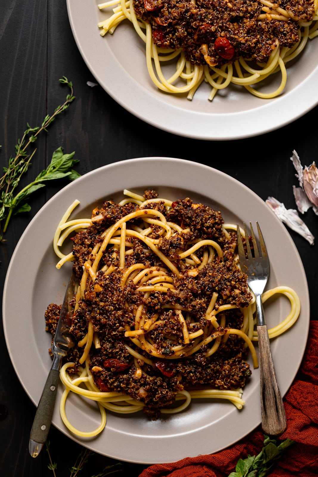 Vegan Bolognese Pasta