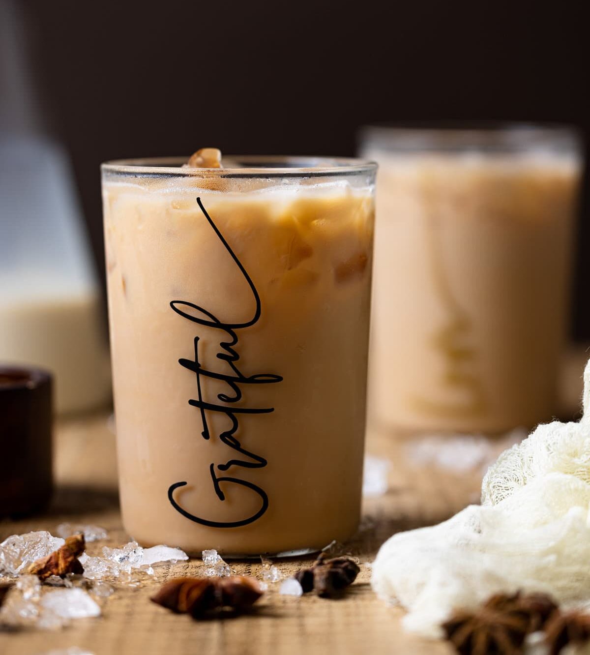 Iced Chai Tea Latte (Vegan)