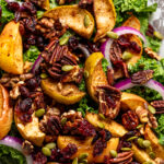 Fall Harvest Apple Kale Salad