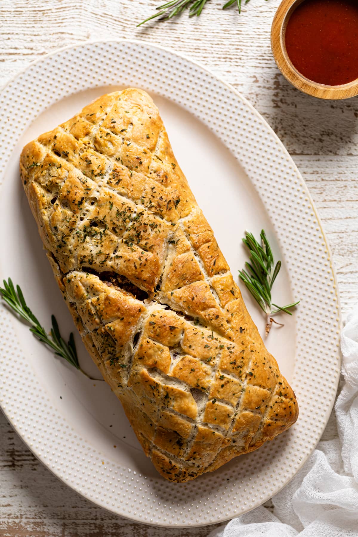 Vegan BBQ Wellington