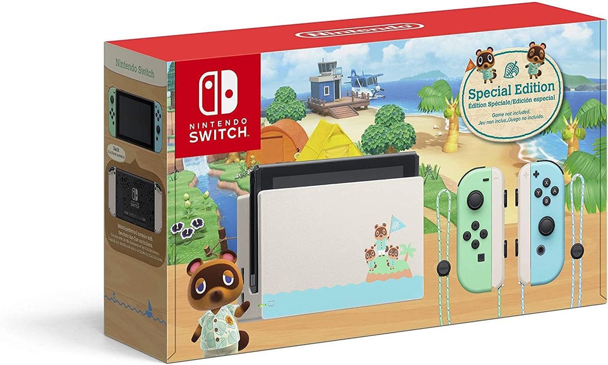 Animal Crossing version of the Nintendo Switch