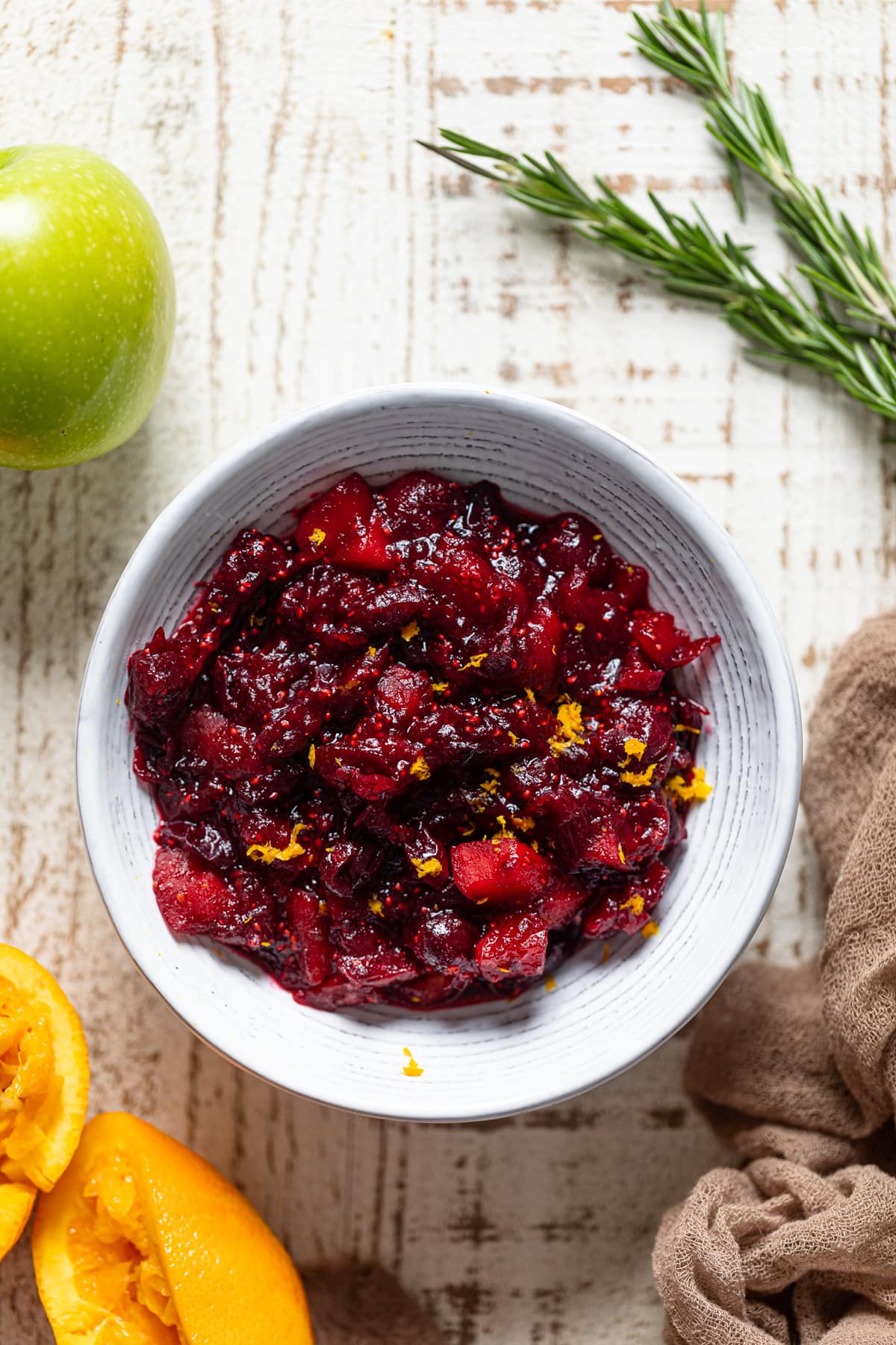 The Perfect Apple Cranberry Sauce