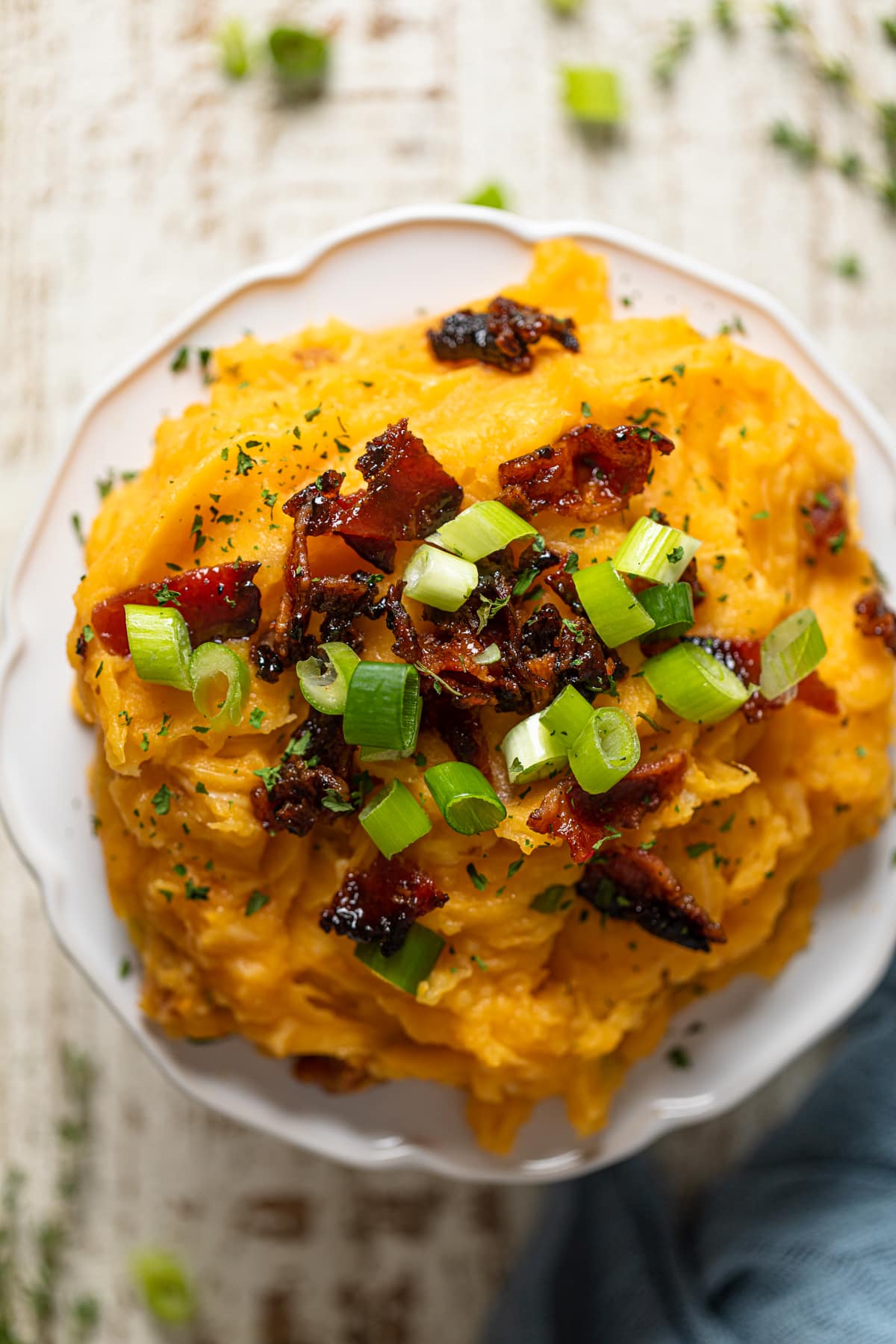 Not So Traditional Loaded Mashed Potatoes