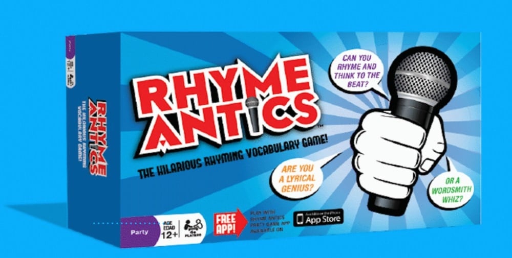 Game box for Rhyme Antics