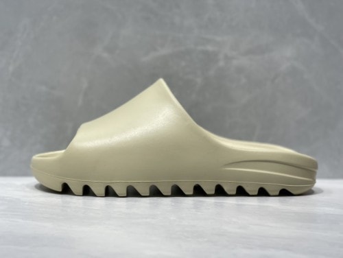 Light-green colored Yeezy slide