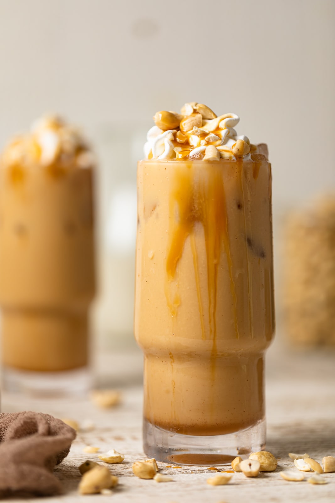 Starbucks Sweet Cream Cold Foam Recipe - caramel and cashews