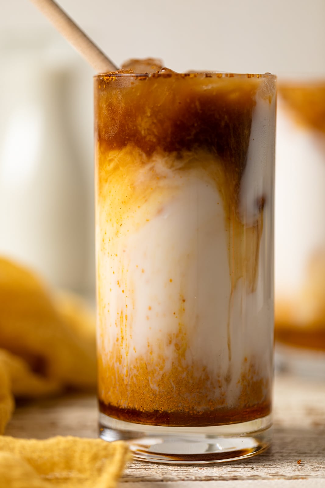 Honey + Turmeric Iced Latte