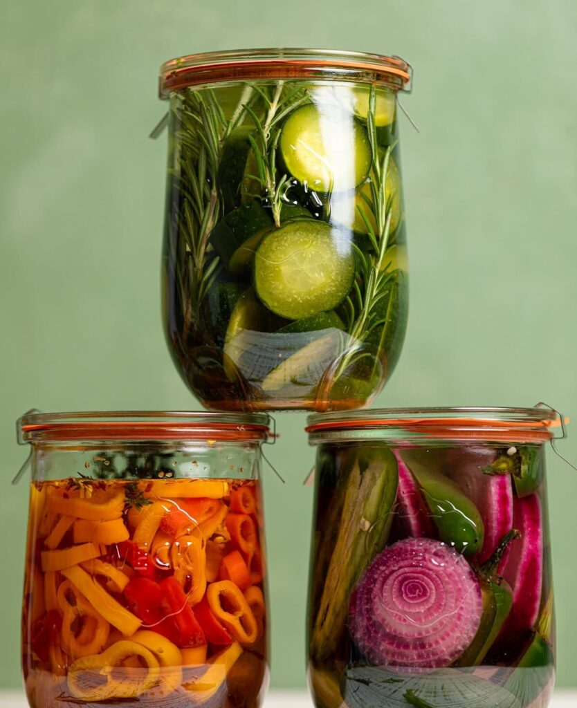 How to Make Quick Pickled Vegetables Orchids + Sweet Tea