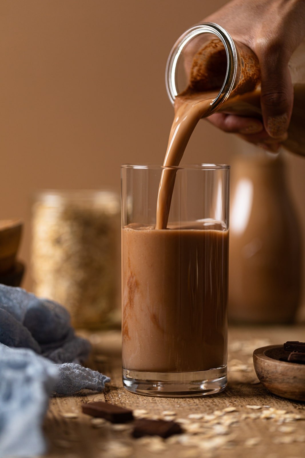 How To Make Chocolate Oat Milk (Non-slimy)