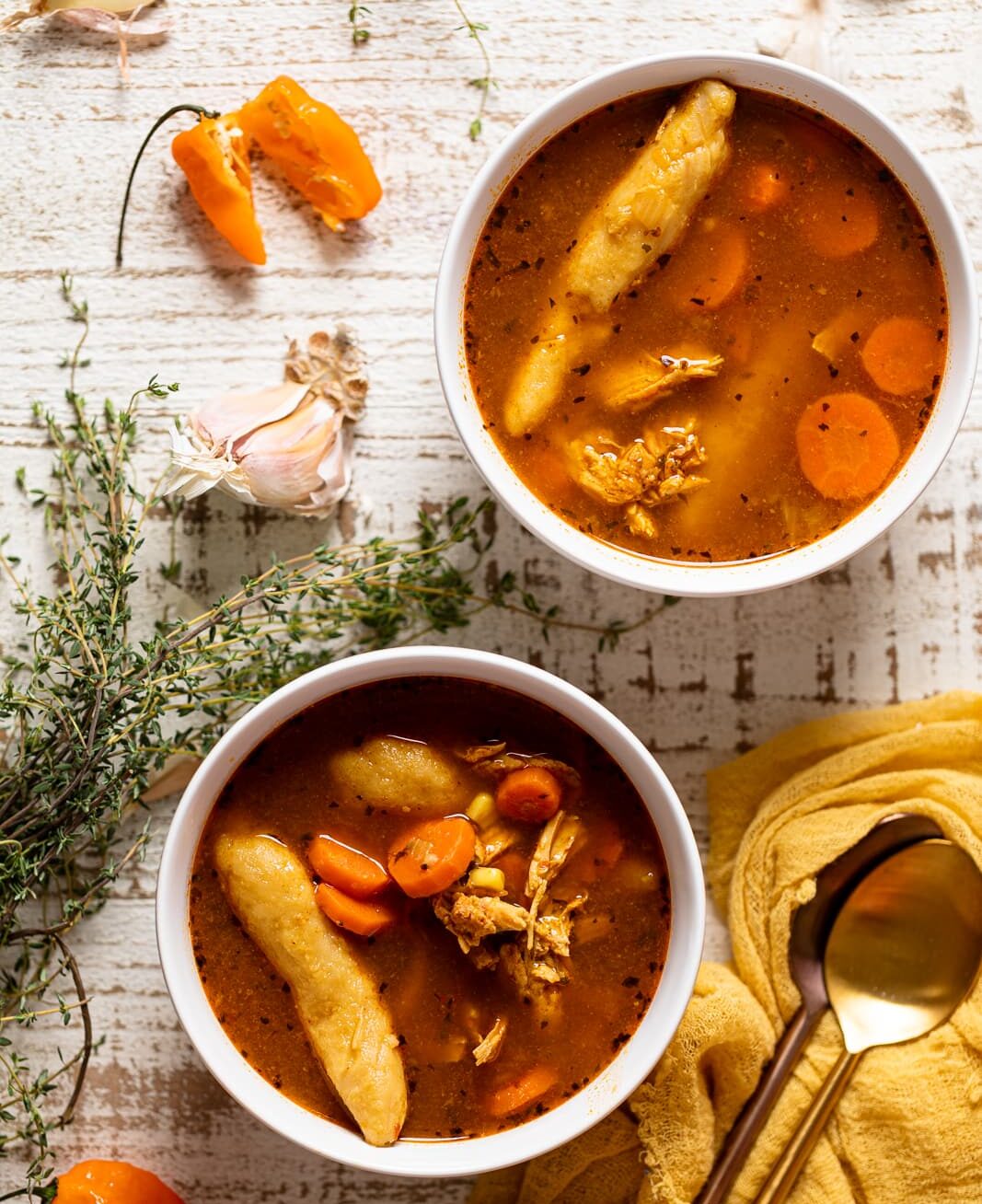 Jamaican Nourishing Chicken Soup