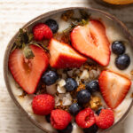 Coconut Berry Oatmeal Breakfast Bowl