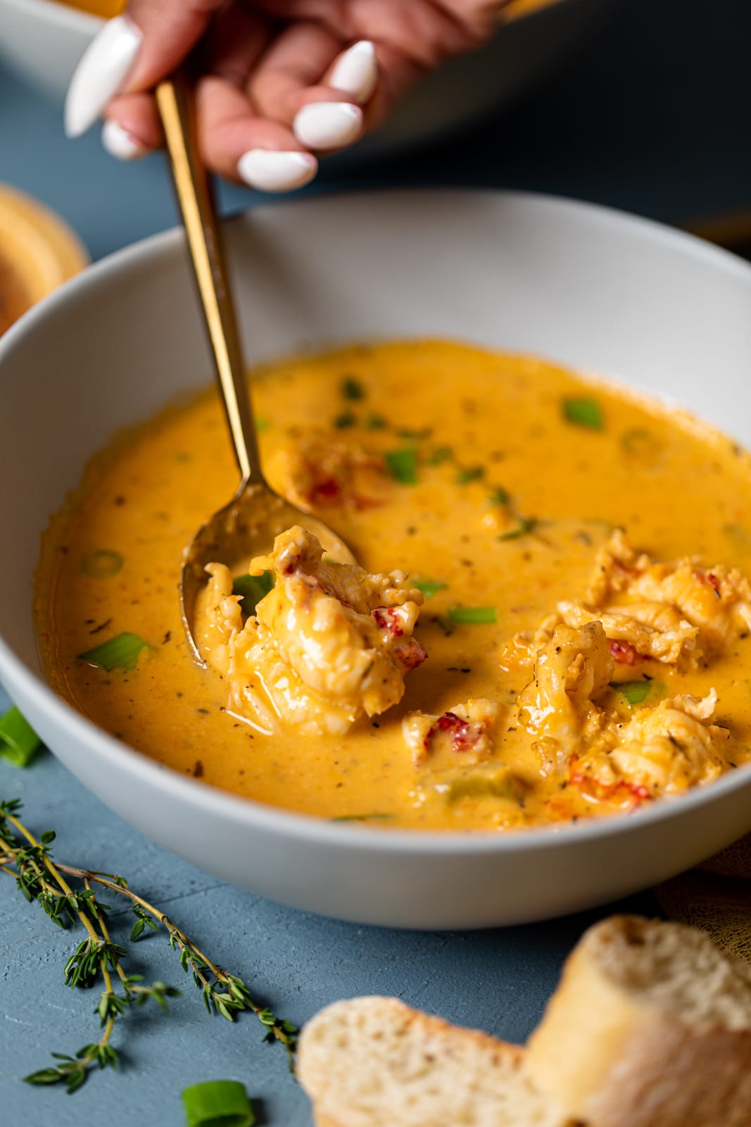 Creamy Lobster Bisque + {VIDEO}