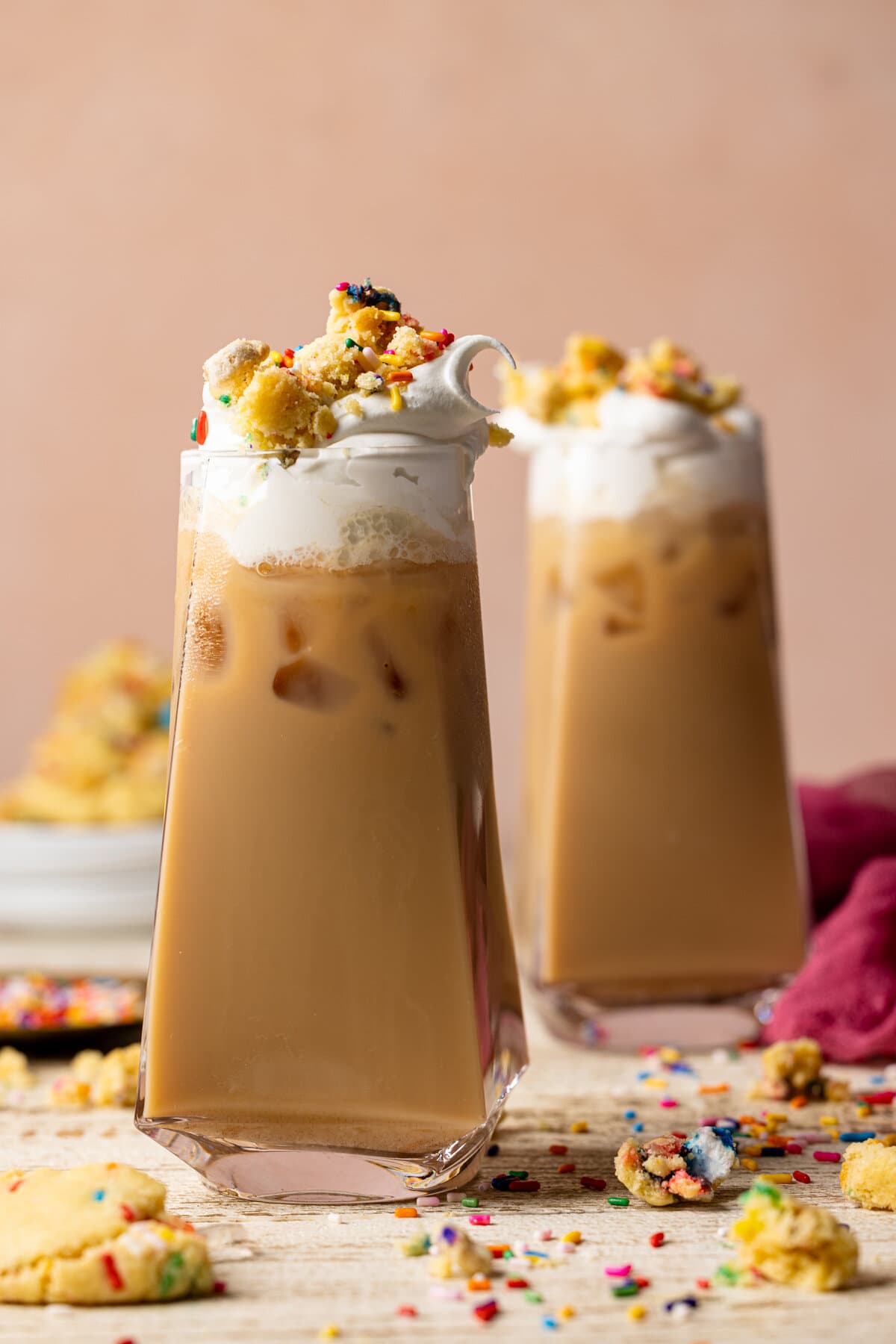 Whipped Coffee Foam Iced Latte - Fresh Flavorful