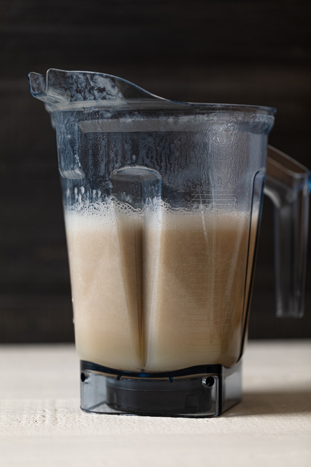 Cauliflower Milk in a blender