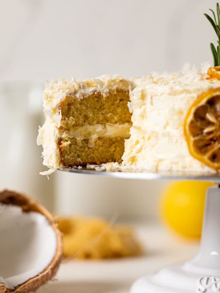 Lemon Coconut Cake