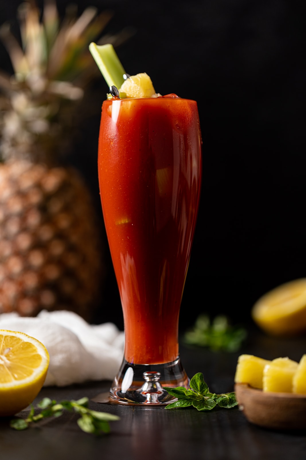 Traditional Bloody Mary Mocktails