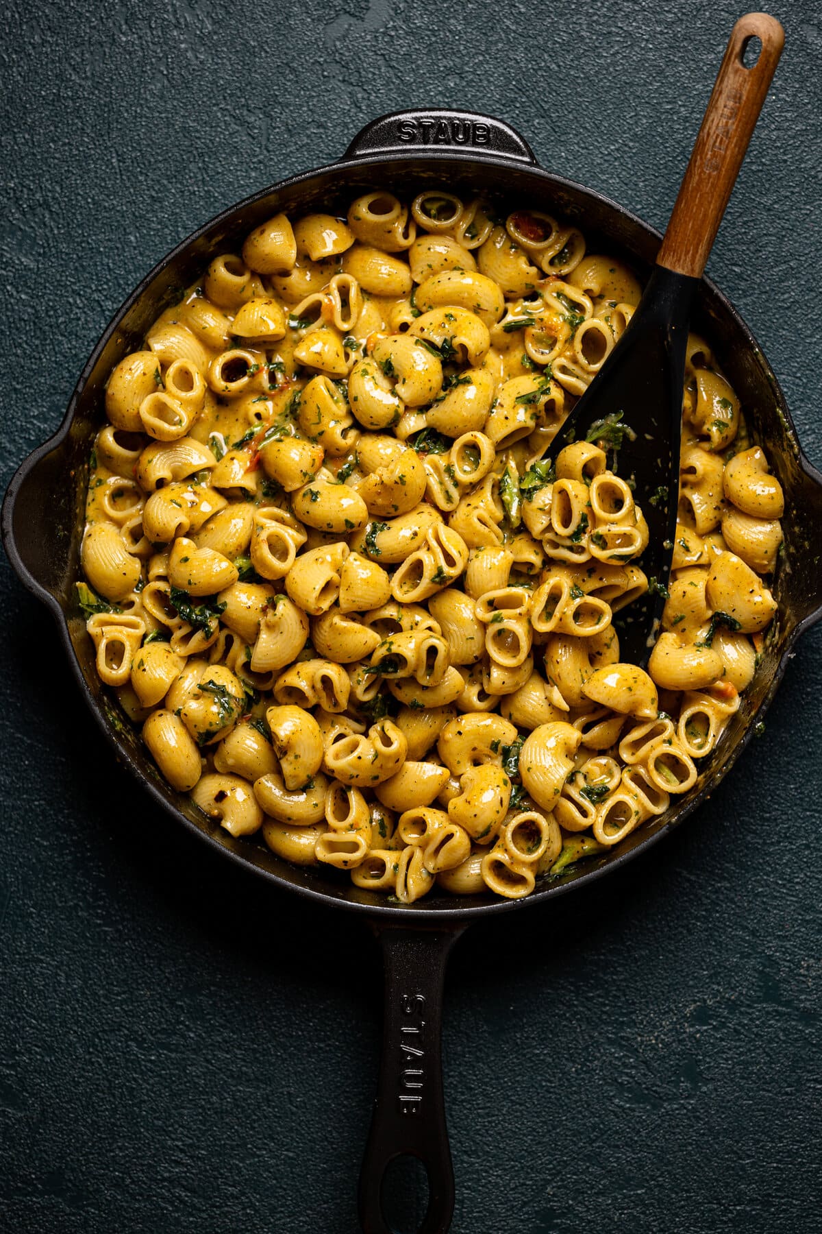 Southern-Style Cajun Pasta with Pecan Breadcrumbs