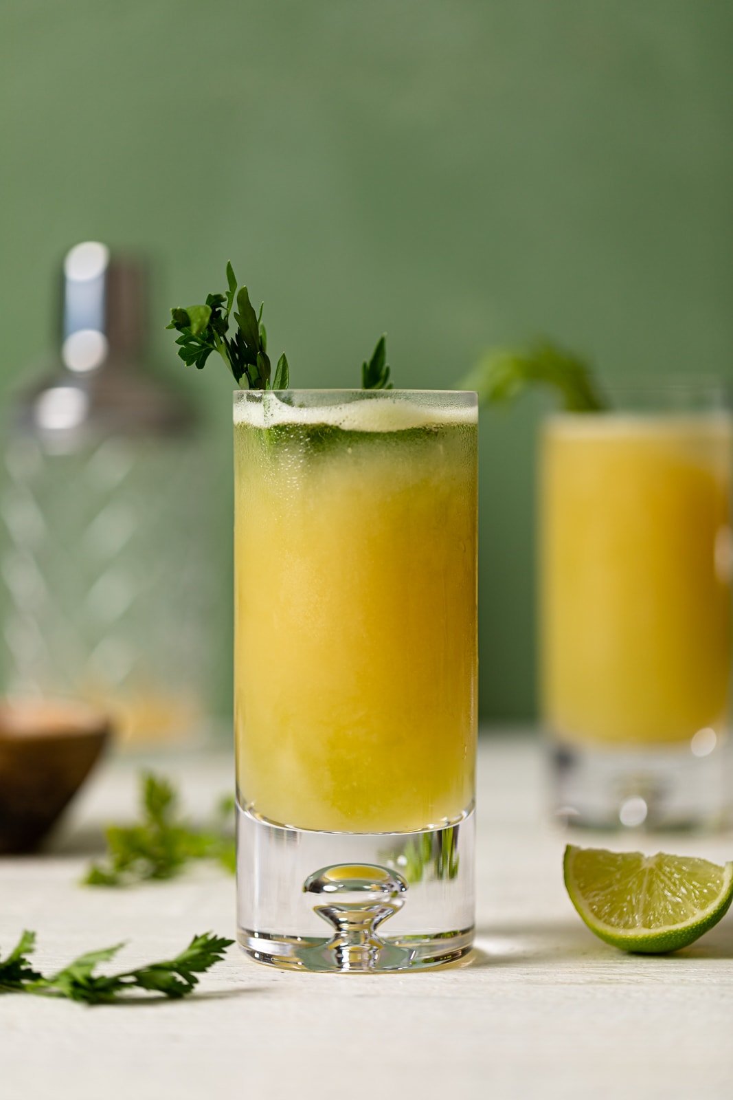Celery Pineapple Detox Mocktail