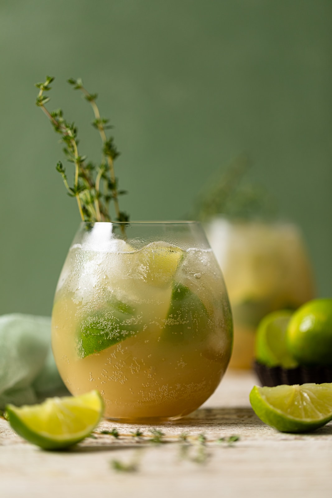 Simple Lime Rickey Mocktails Orchids Sweet Tea