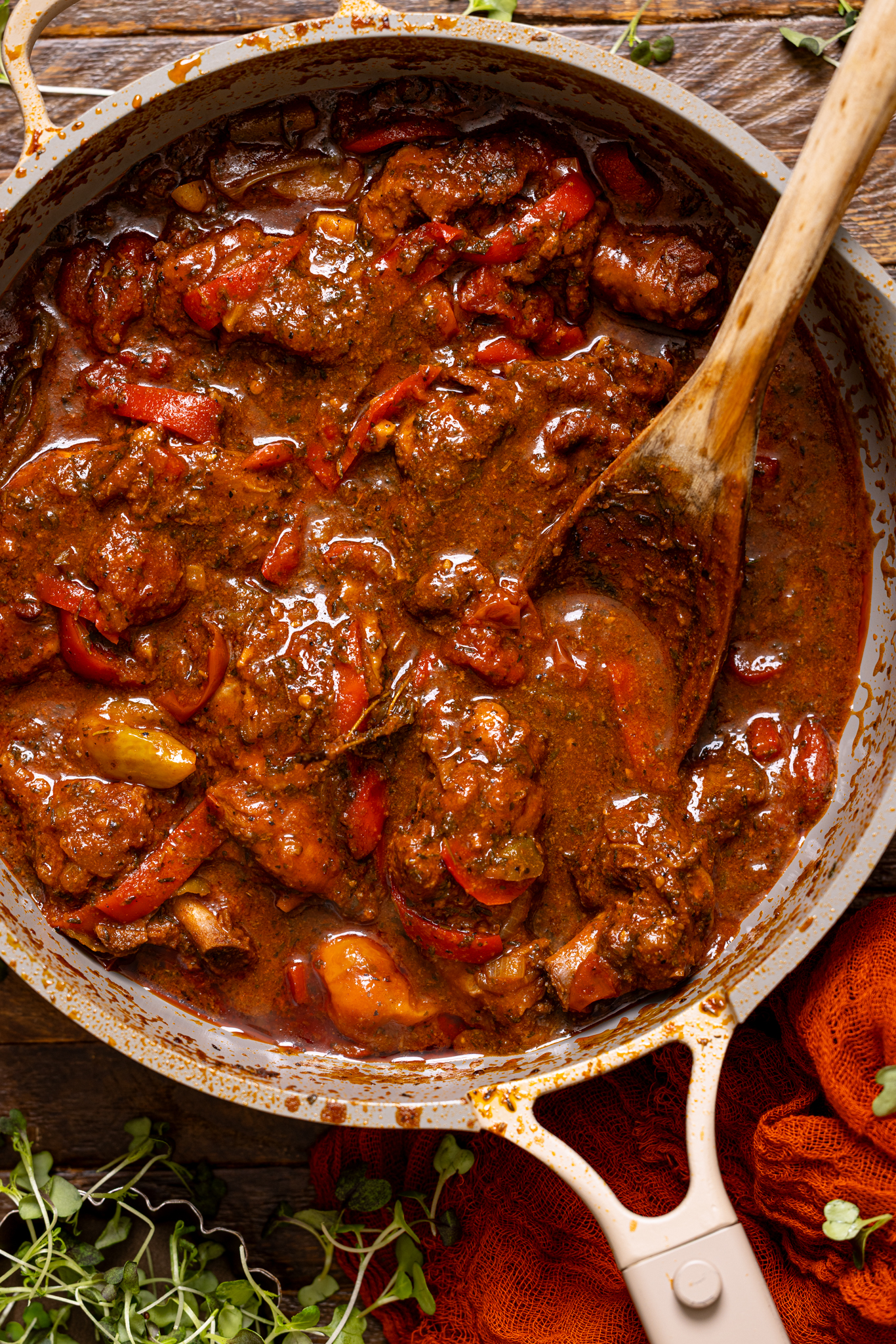 Authentic Jamaican Brown Stew Chicken