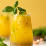 Pineapple Chia Seed Tropical Mocktail