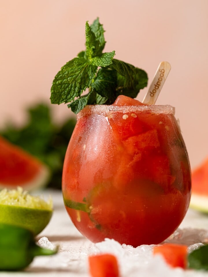 Spicy Watermelon Mojito Mocktail