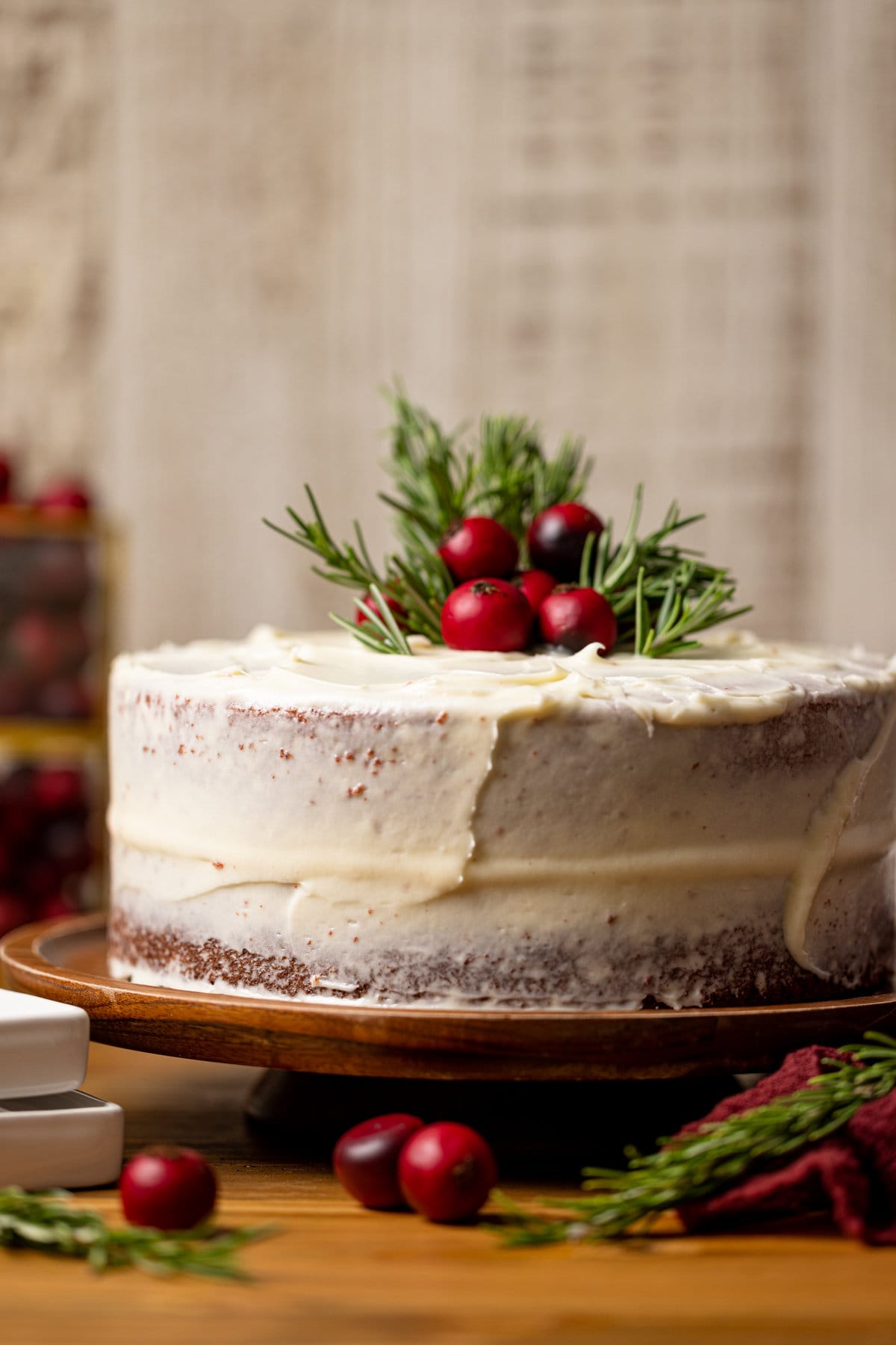 Full Red Velvet Cake with Cream Cheese Frosting