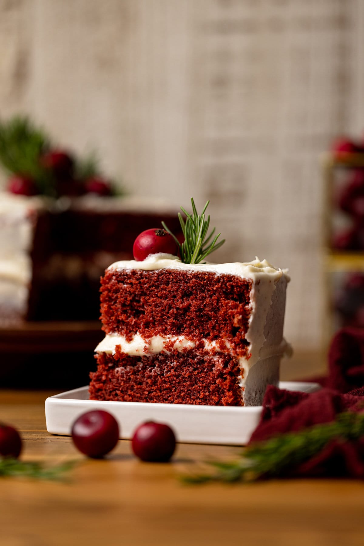 Decadent Red Velvet Cake with Cream Cheese Frosting