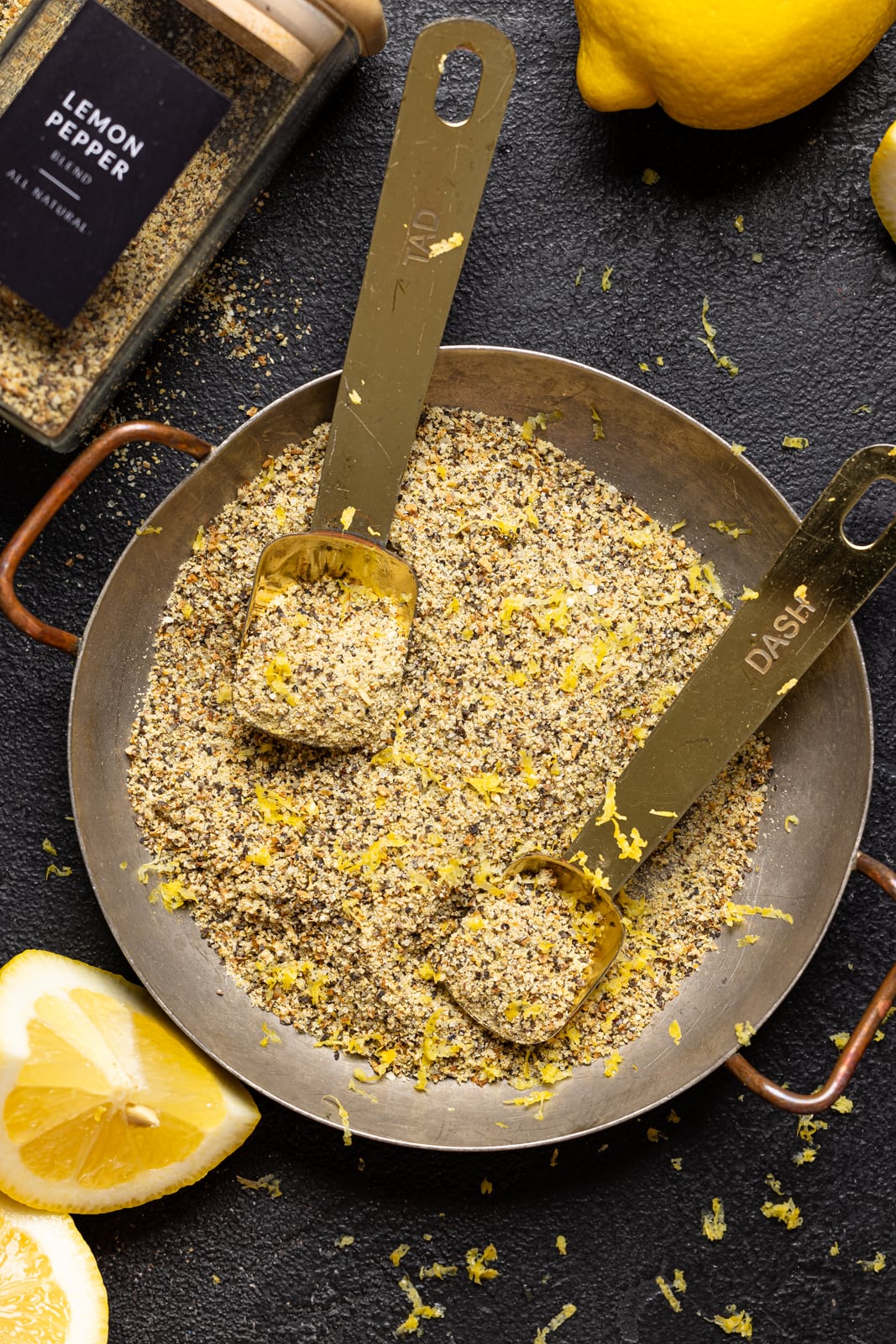 Homemade Lemon Pepper Seasoning - Served From Scratch