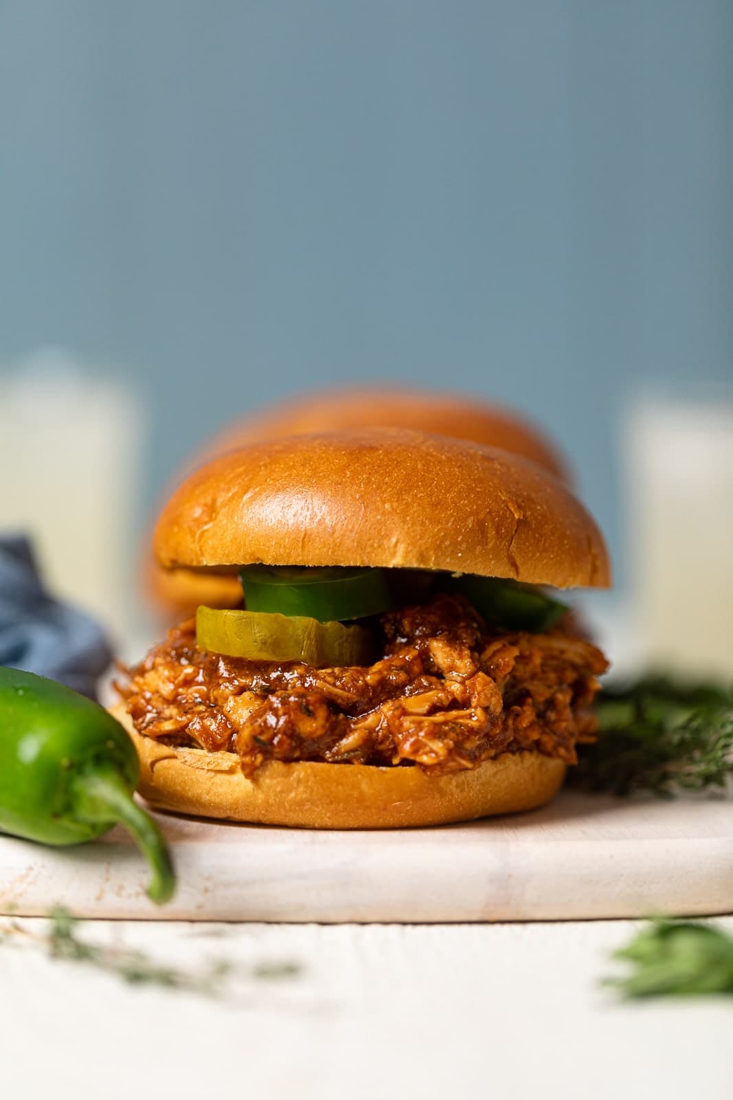 Pulled Chicken Sandwich