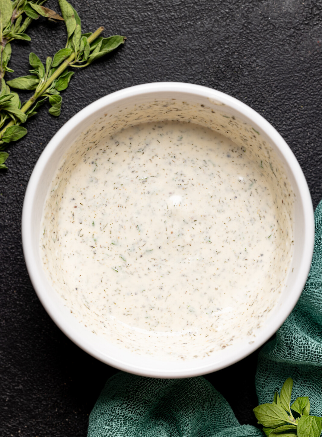 Vegan Yogurt Ranch Dressing - This Savory Vegan