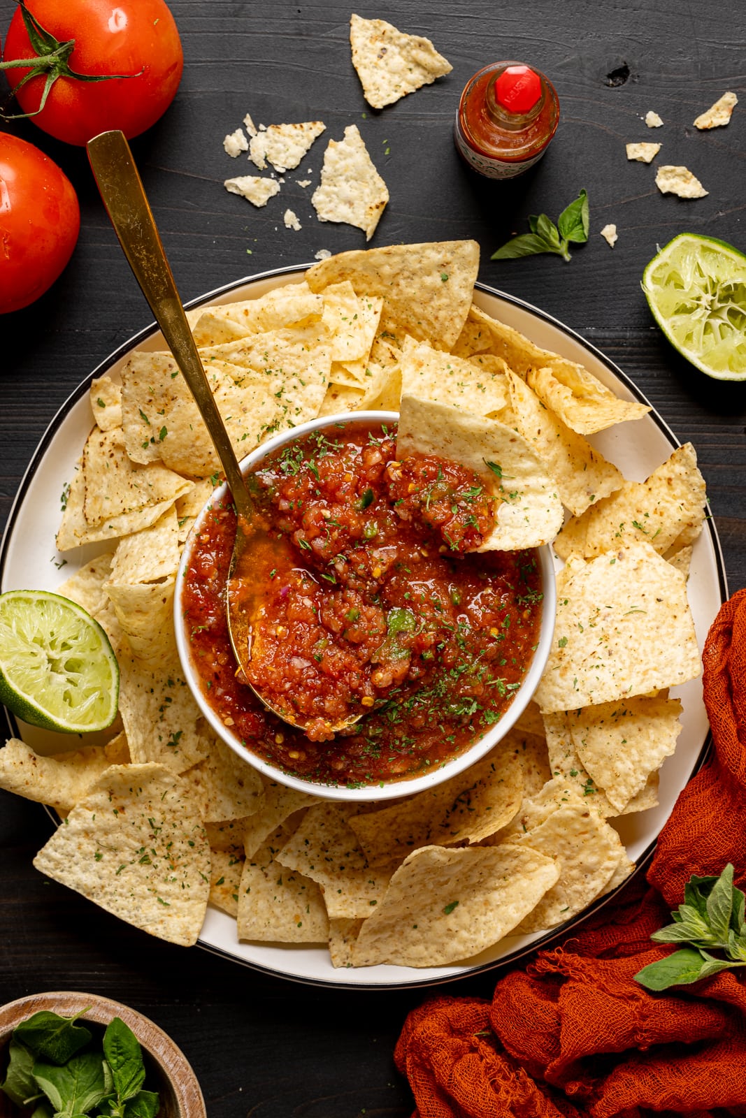 Restaurant style salsa recipe