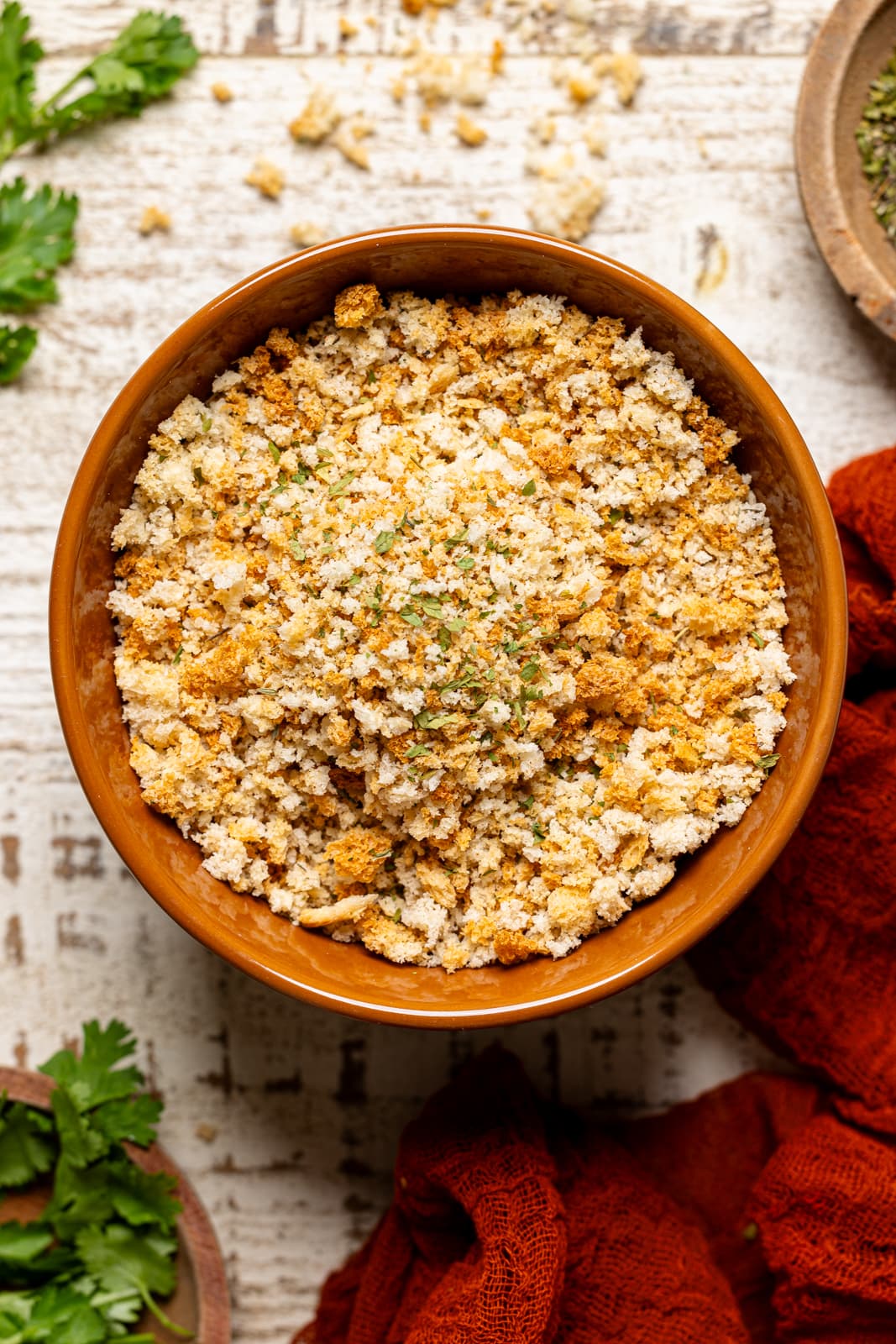 Toasted Panko Bread Crumbs [Seasoned]