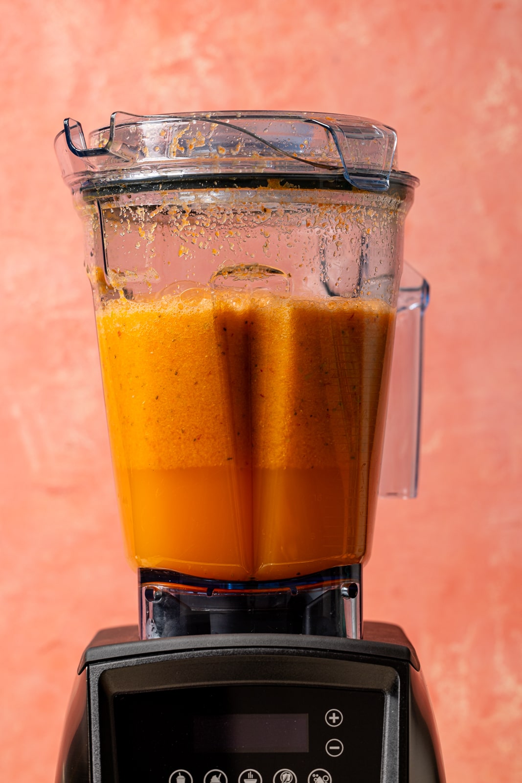 Juice in a blender. 