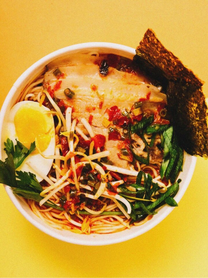 Ramen overhead