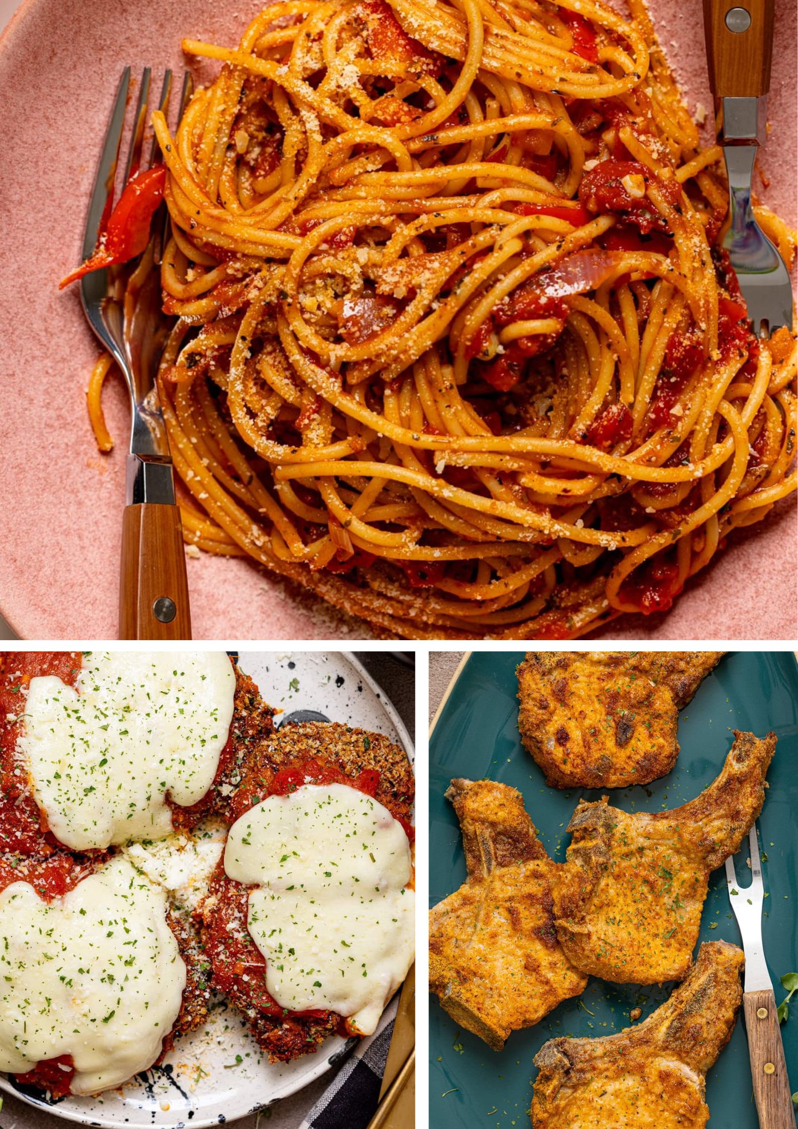 Collage of grandma approved recipes