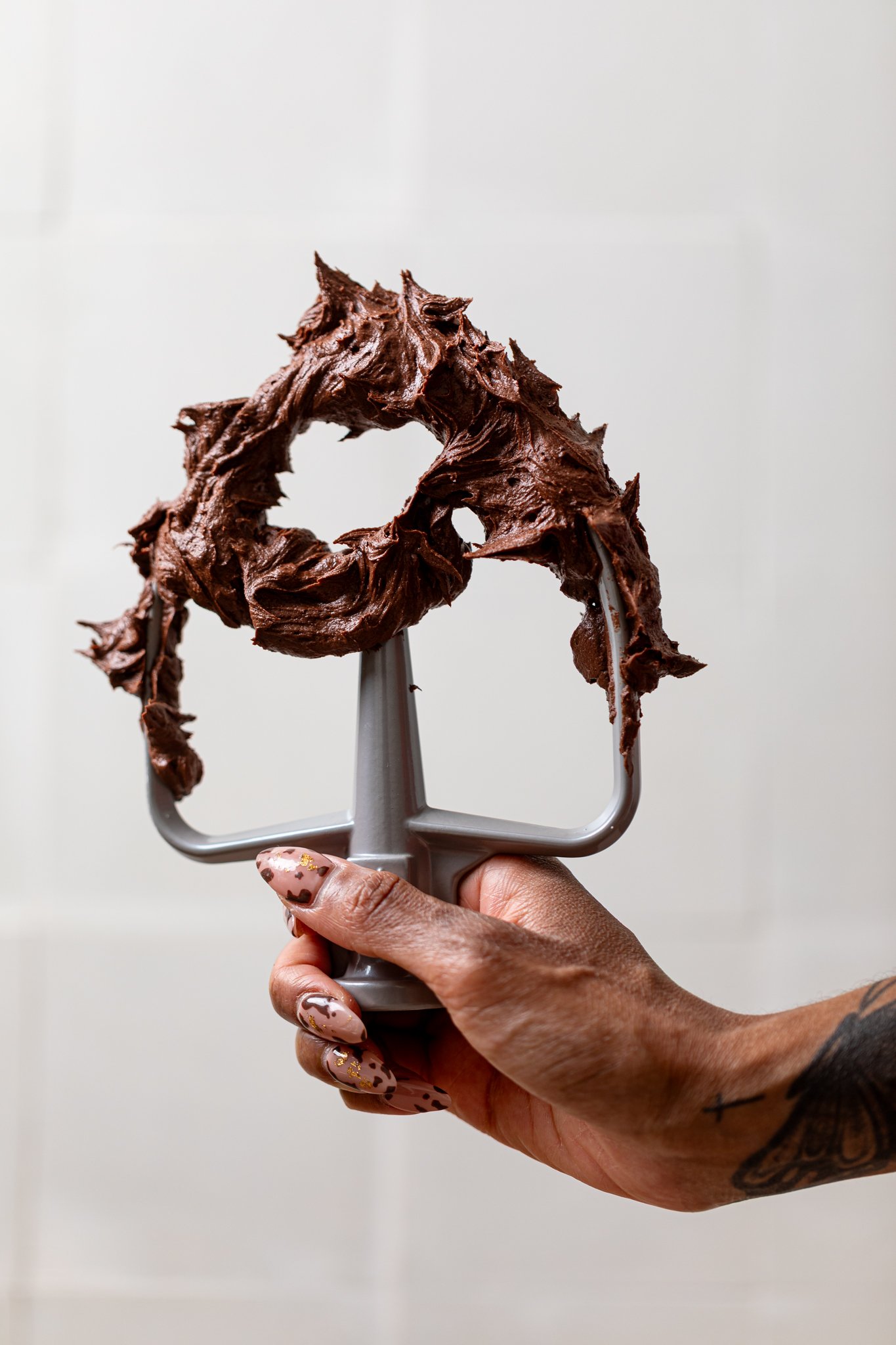 Easy Whipped Chocolate Buttercream Frosting