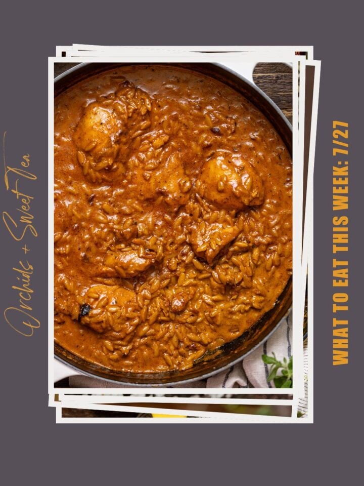 What To Eat This Week: 7/27 cover photo featuring a recipe.