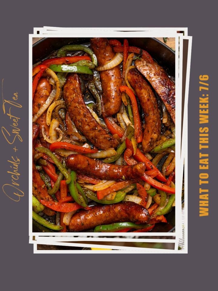 Image of Sausage + Peppers for What To Eat This Week: 7/6.