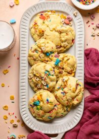 Loaded Lucky Charms Cornflakes Sugar Cookies
