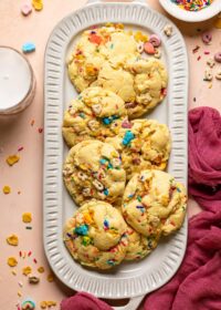 Loaded Lucky Charms Cornflakes Sugar Cookies